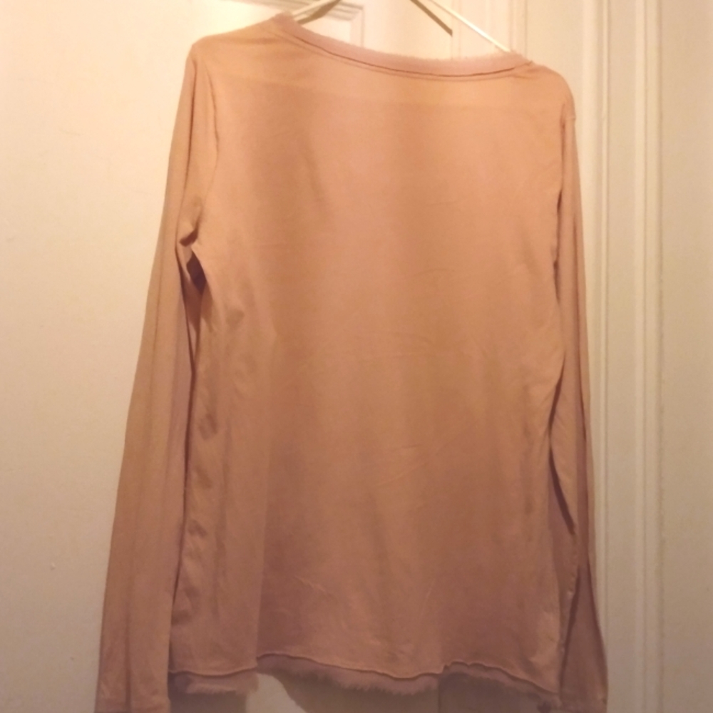 LOFT beige blouse - Picture 6 of 6
